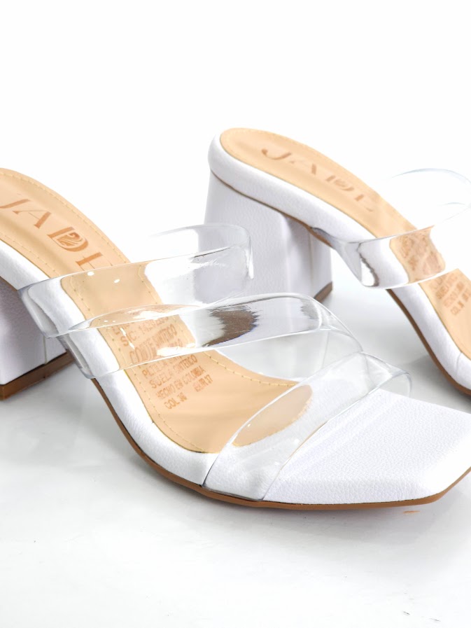 Sandalias Colombianas para Dama JADE Blanco CS106