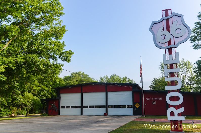 Route 66 - Tulsa Fire station