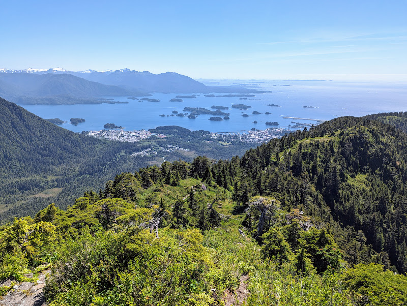 Sitka from the top of Gavan Hill