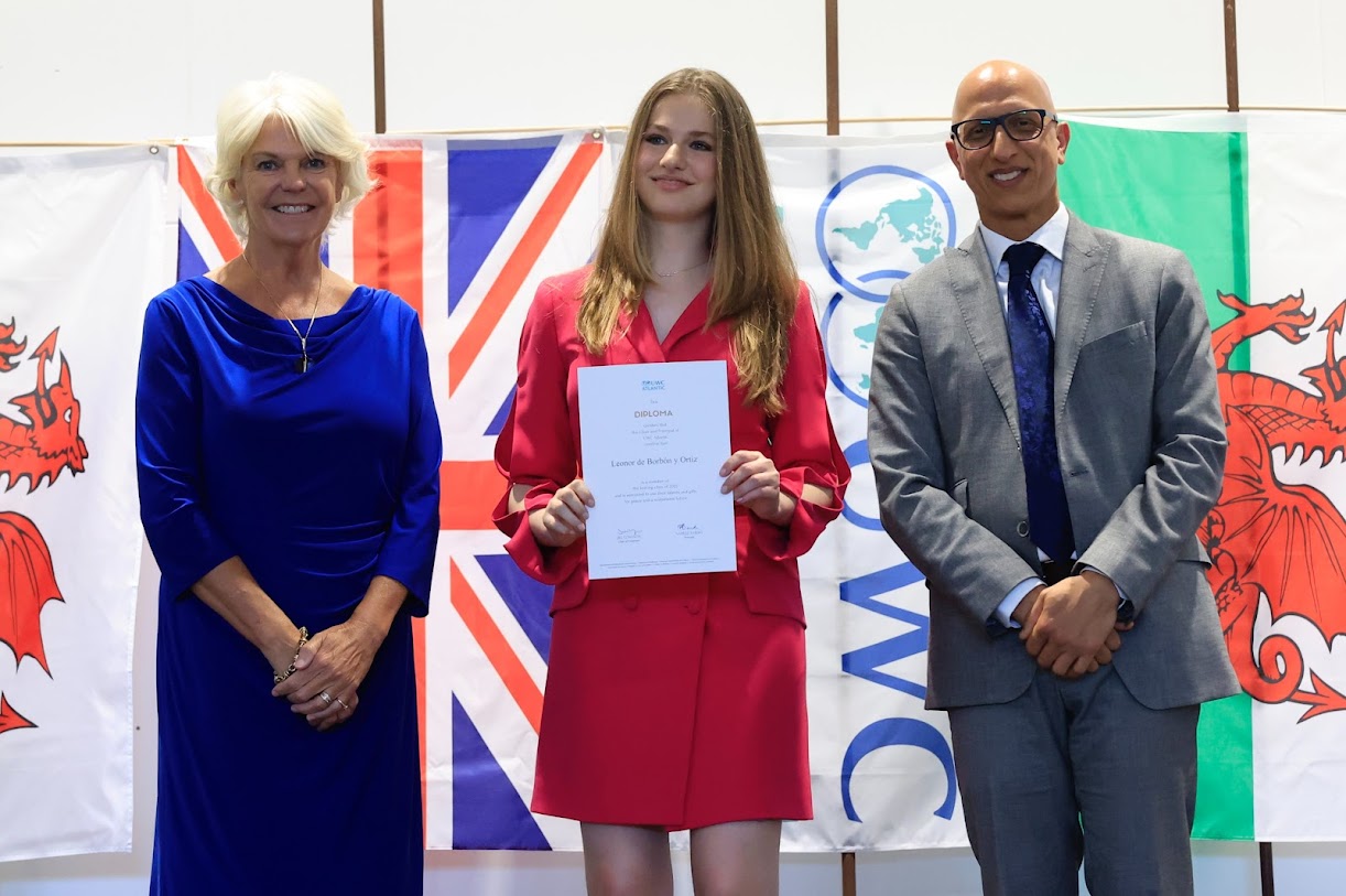 Princess Leonor of Spain graduated from UWC Atlantic College Wales in May 2023