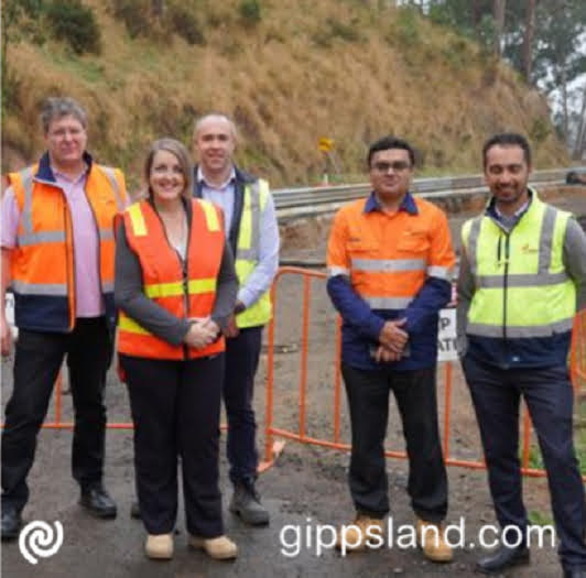 Latrobe City Council completes 72 landslip remediation sites with government and council funding, collaborating with Fulton Hogan and subcontractors