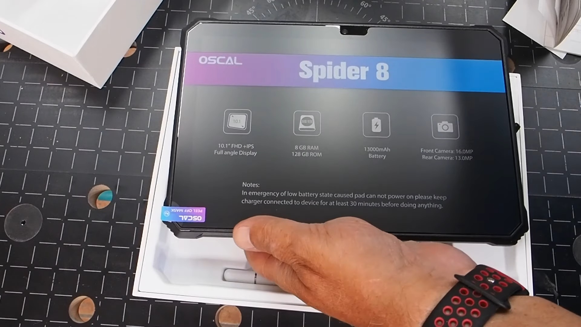 Oscal Spider 8 Review: The Entry-level Rugged Tablet King from Blackview