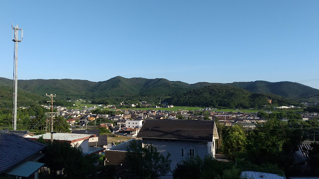 夕方、山側散歩