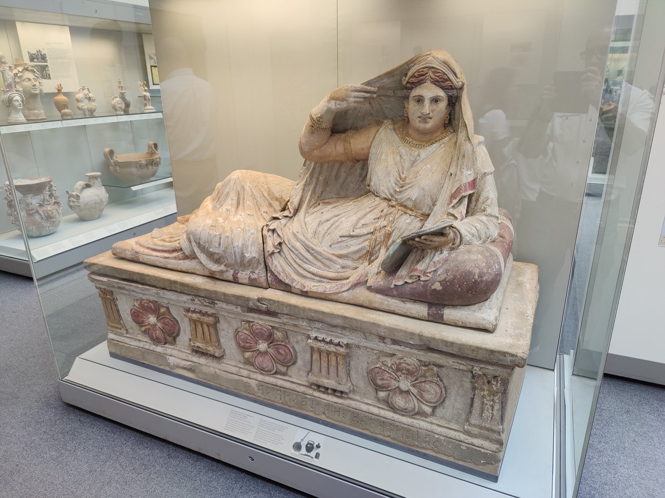 Statue of an Etruscan woman