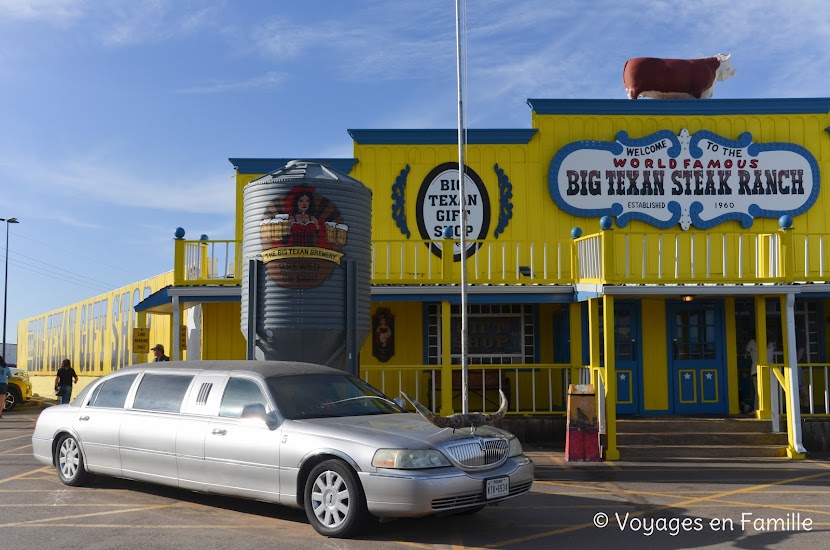 Route 66 - Amarillo, the big texan ranch