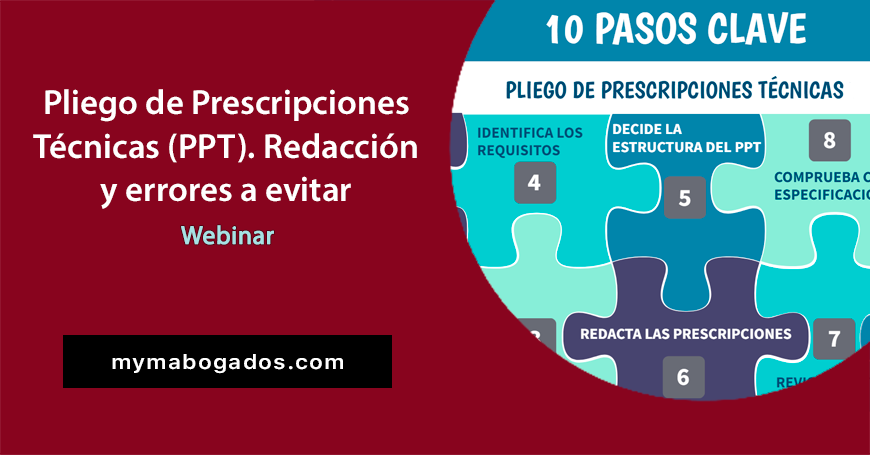 Pliego de Prescripciones Técnicas (PPT). Redacción y errores a evitar