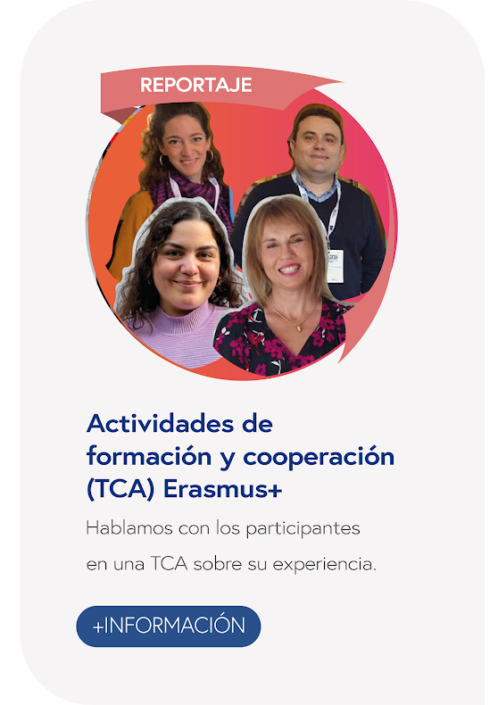 Actividades de formación y cooperación (TCA) Erasmus+