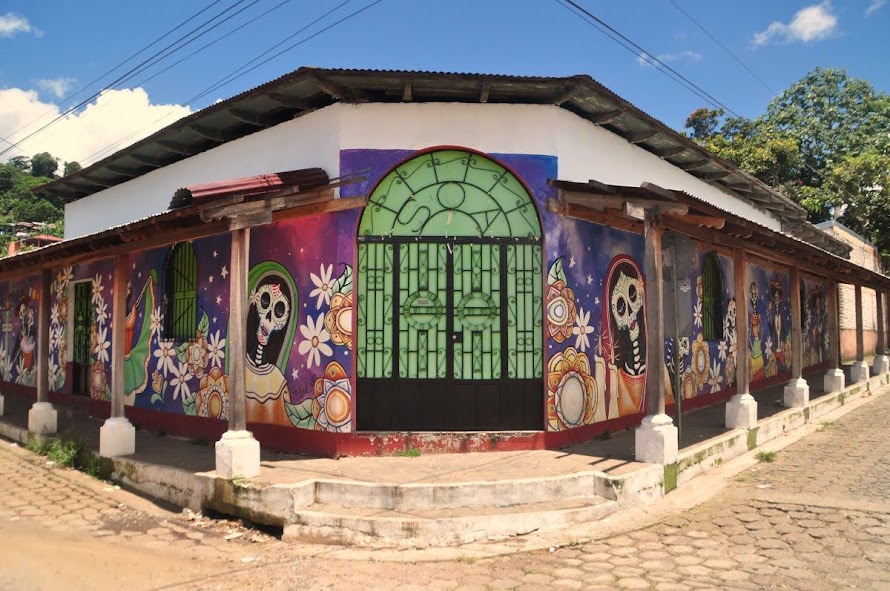 Concepción de Ataco murals