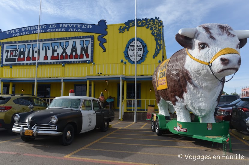 Route 66 - Amarillo, the big texan ranch