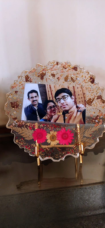 Handmade Resin Photo Frame