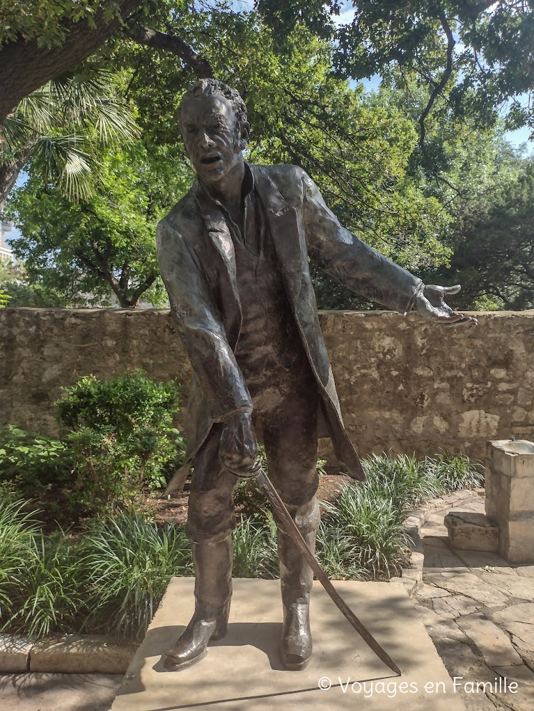 San Antonion, The Alamo, cour de la Cavalerie