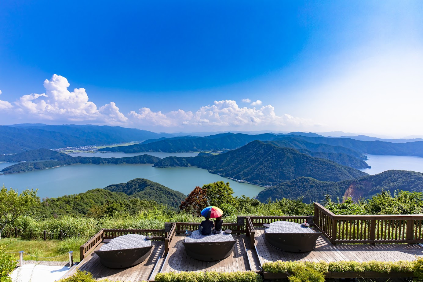 สวนสาธารณะบนยอดเขา Rainbow Line Summit Park 