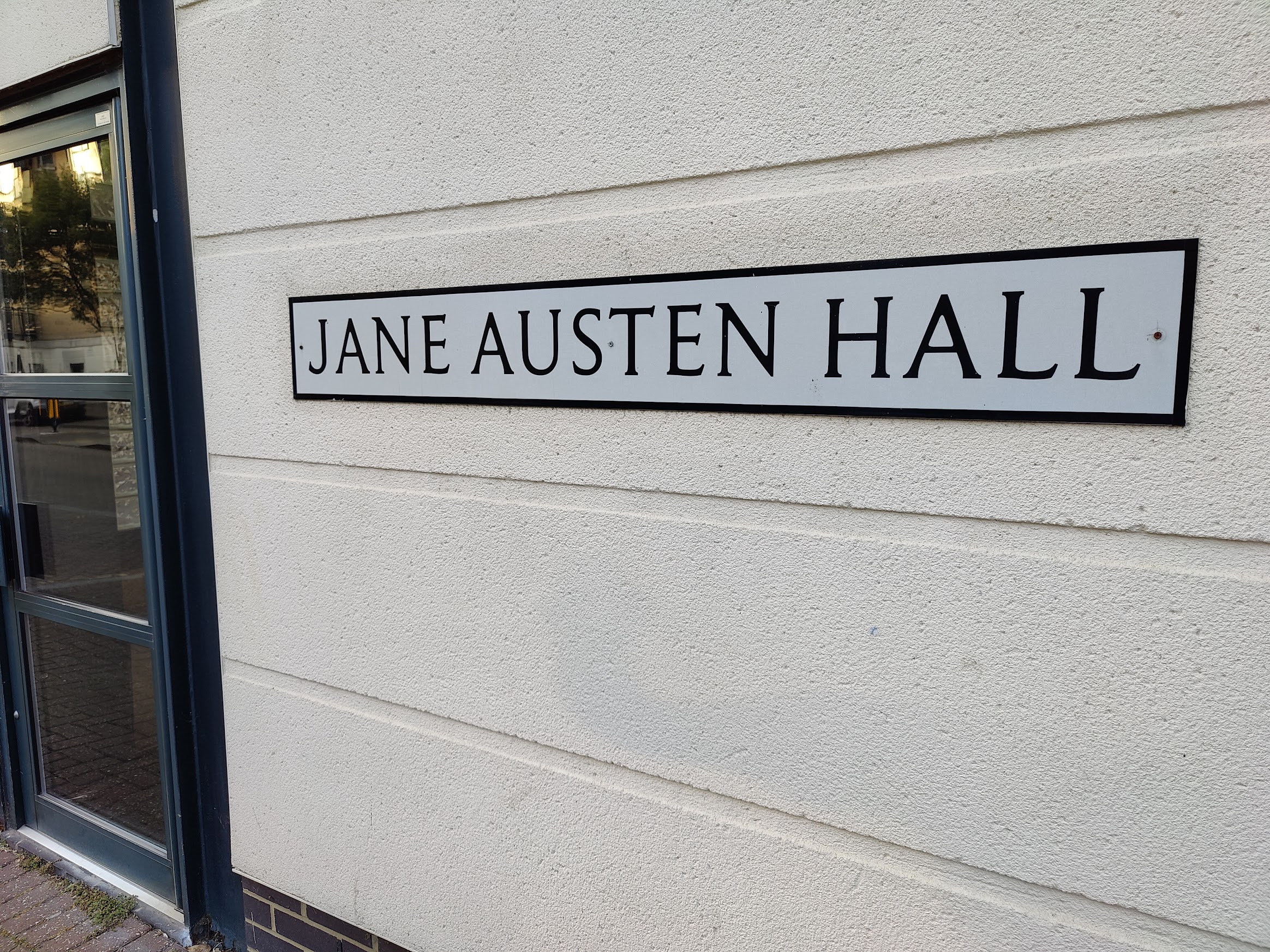 Jane Austen Hall entrance