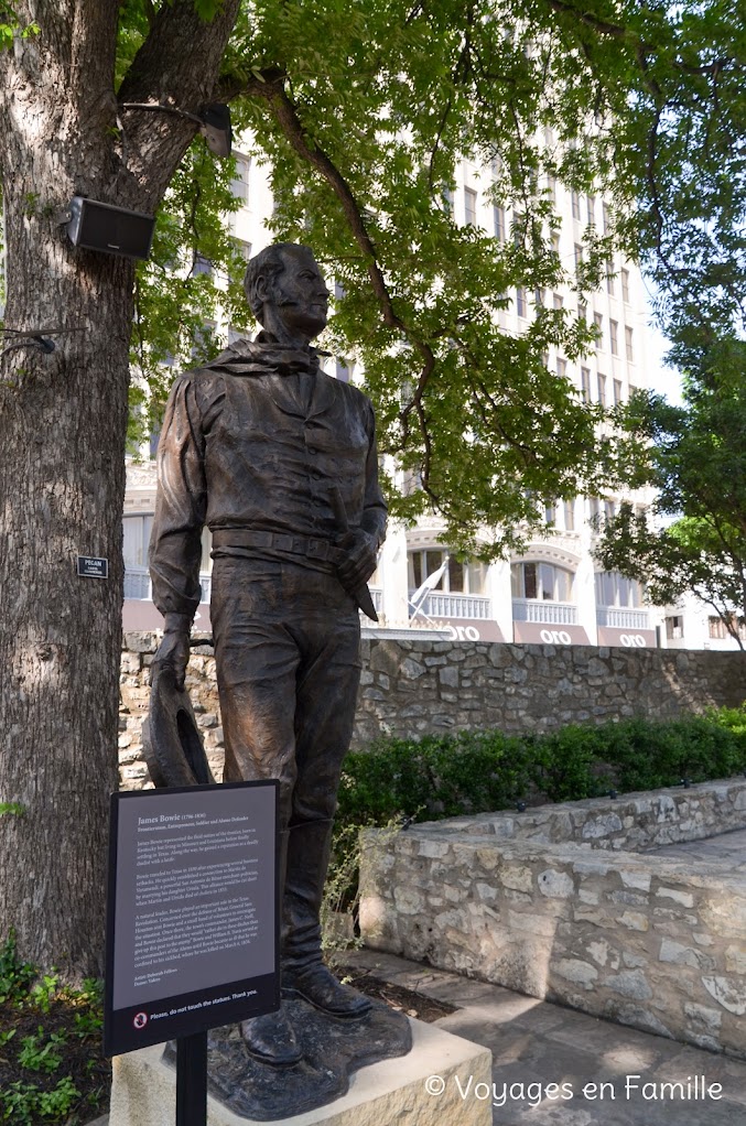 San Antonion, The Alamo, cour de la Cavalerie