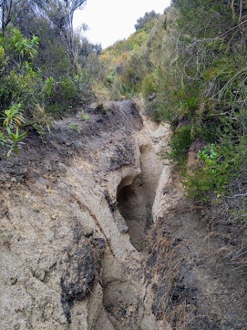 Mangatepopo Track erosion