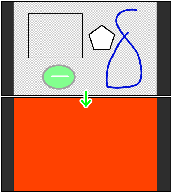 クリスタ高度な塗りつぶし（全体に塗りつぶし）