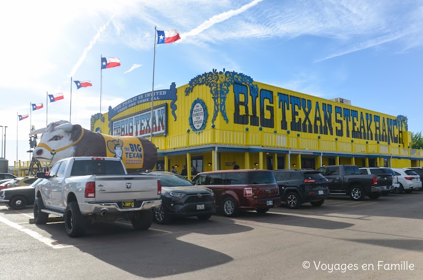 Route 66 - Amarillo, the big texan ranch