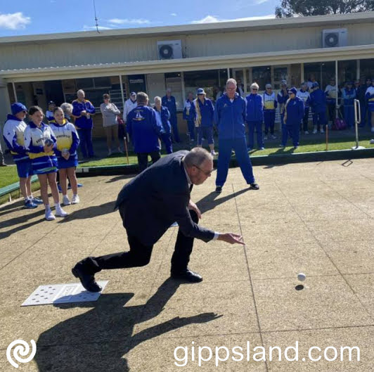 Tim Bull at Paynesville Bowling Club, is encouraging local sporting clubs to consider entering in the Sporting Club Grants Program until 12 October 2023