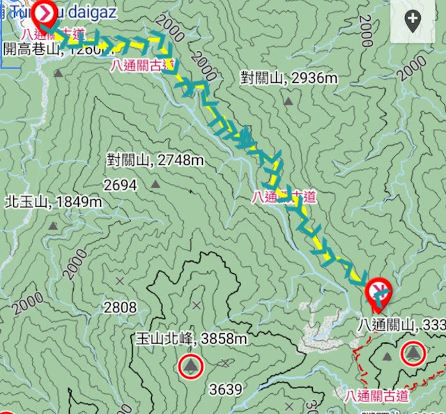 2023_八通關越道路 之 東埔登山口~觀高工作站