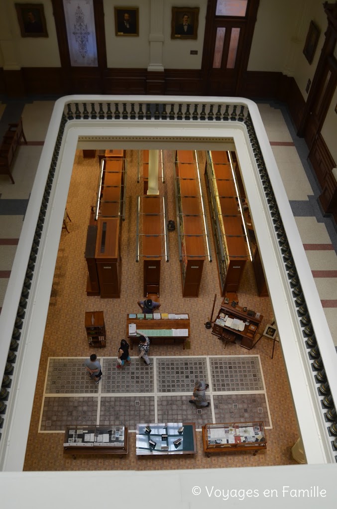 Austin - Capitole, bibliothèque