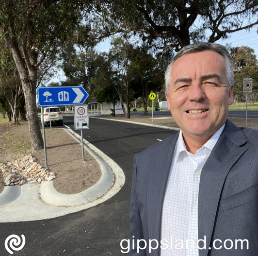 Federal Member for Gippsland Darren Chester says the redeveloped Newmerella rest area will help to save lives on the Princes Highway