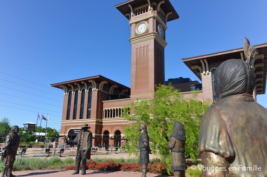 Grapevine Station and peace circle