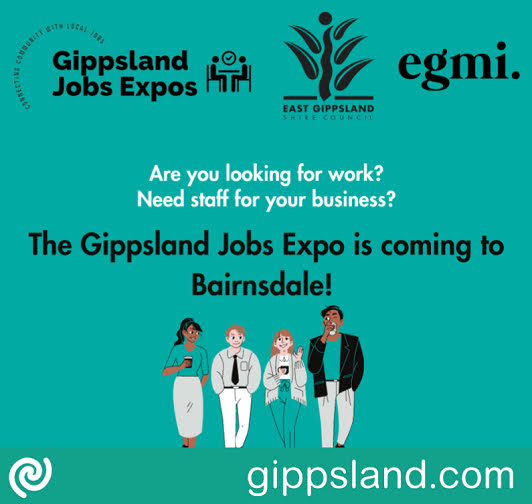 The expo facilitates employer-employee interaction, highlighting diverse opportunities in East Gippsland aligned with the Economic Development Strategy, it promotes various industries