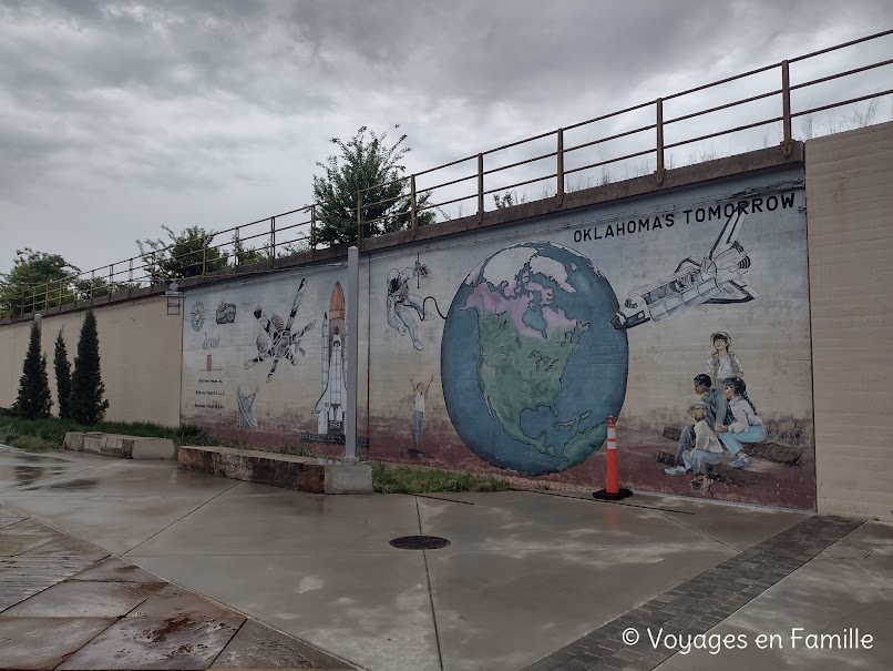 OKC - Bricktown - 2007 mural