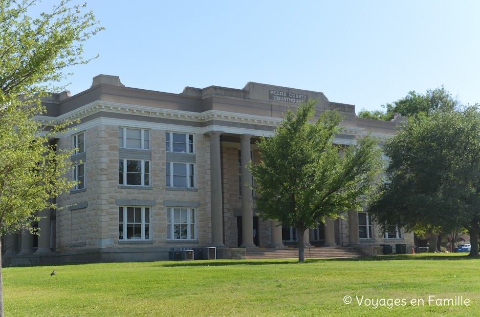 Fort-Stockton : Pecos County Courthouse