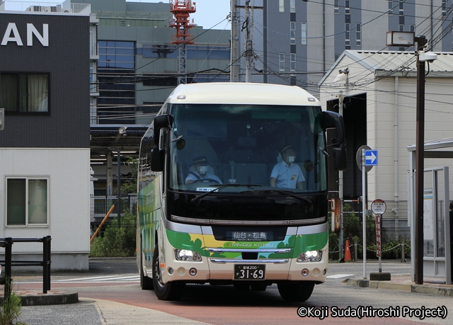 宮城交通「ザ・サンライナー」　3169　西船橋駅にて_02