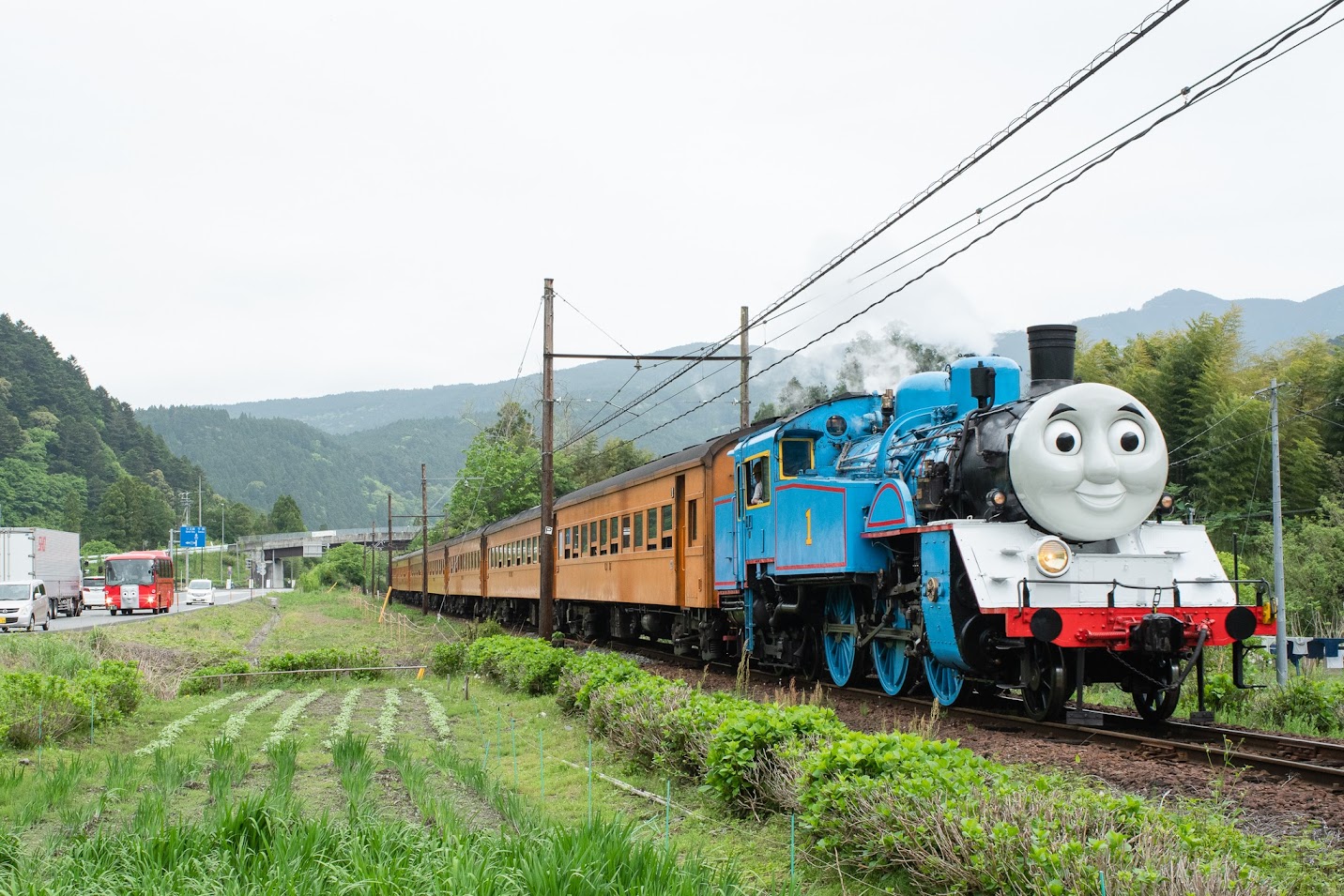 รถไฟตัวการ์ตูนโทมัส (Thomas the Tank Engine)