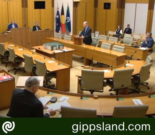 Recognising Gippsland's motion, I stood in for the absent member, asserting federal concern across party lines, supporting the CFMEU Forestry Division's impact on jobs and community, says Russell Broadbent