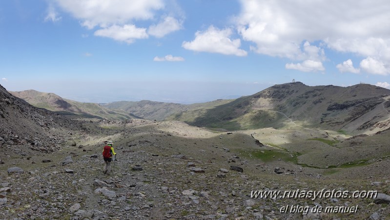 Pico Veleta por los Tajos - Lagunillo Misterioso - Chorreras del Molinillo