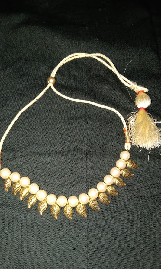 Handmade Golden Beads Chokers