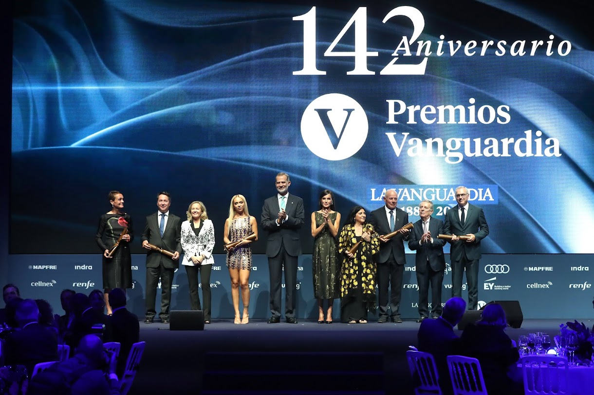 King Felipe and Queen Letizia presented La Vanguardia Awards