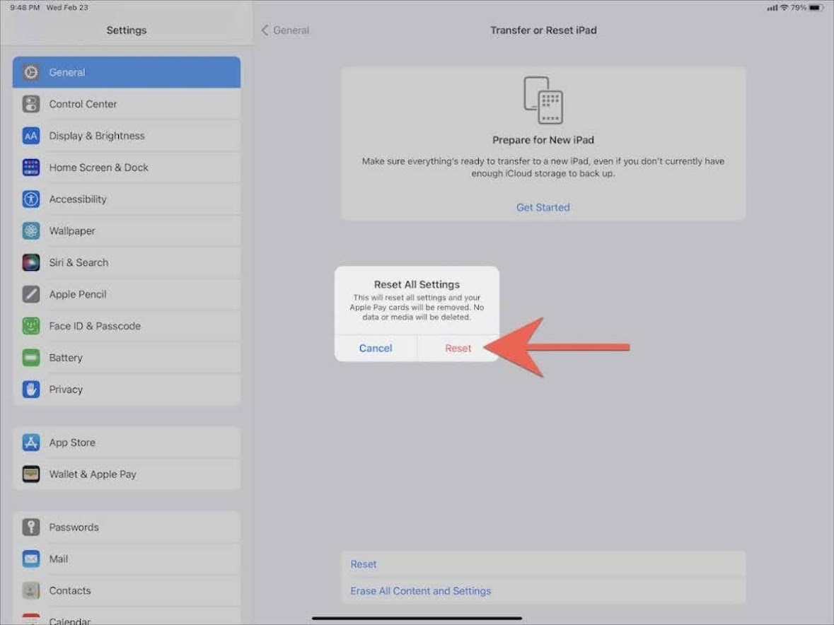 Resetting All Settings on Your iPhone or iPad