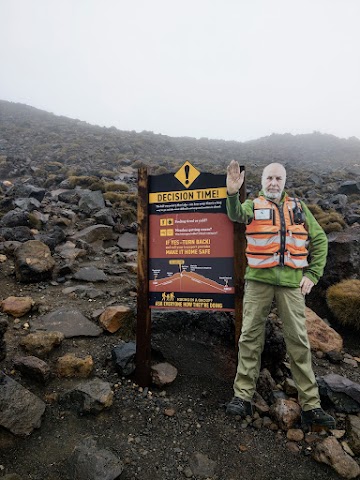 Tongariro Northern Circuit Red Crater Checkpoint