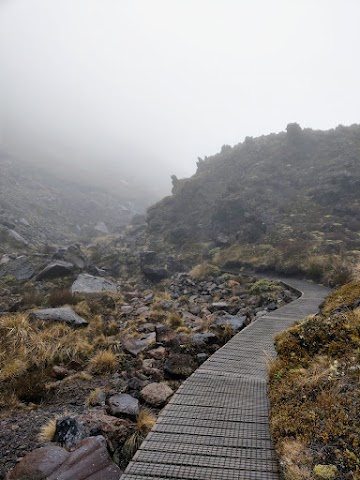 Tongariro Alpine Crossing Mangatepopo Valley Walkway