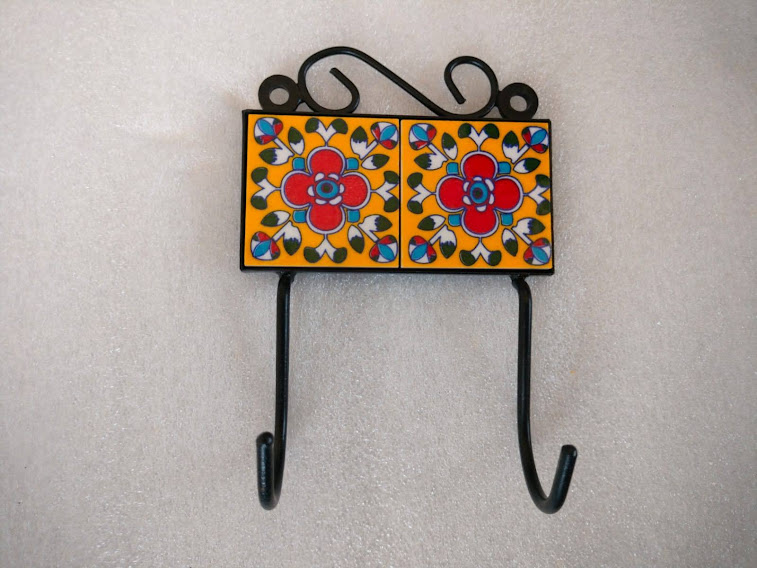 Handmade Tile Hanger for Home Decor