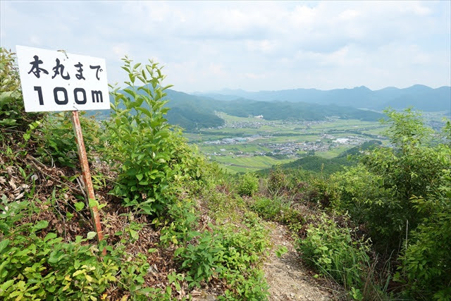 黒井城跡