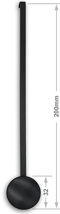 Pendulum Rod & Bob, 32mm black