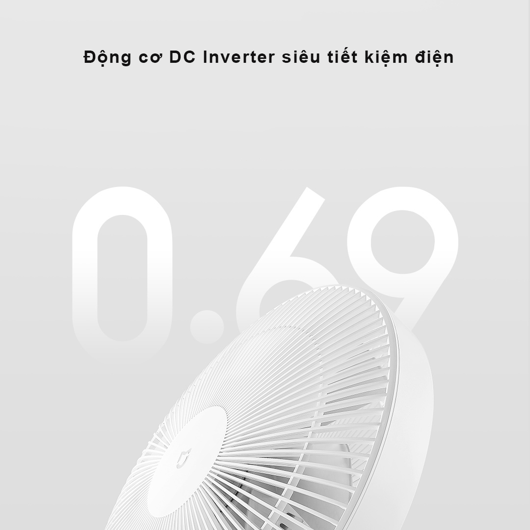 Quạt đứng DC Inverter Xiaomi Mijia 1X  siêu tiết kiệm điện năng