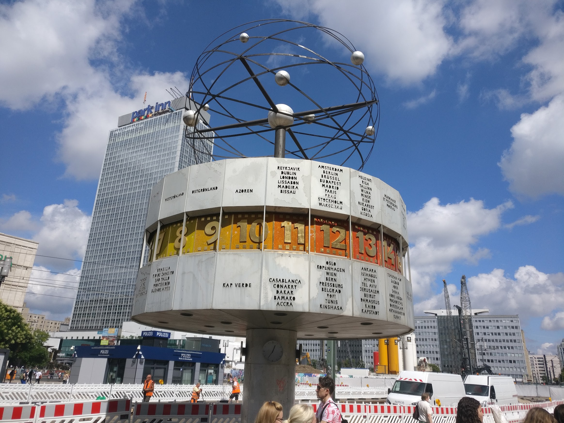 World Clock at the Alexanderplatz