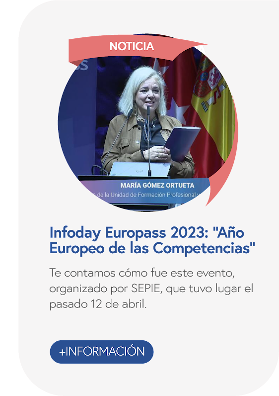 Infoday Europass 2023: “Año Europeo de las Competencias”