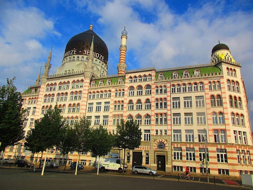 A Mesquita do Tabaco de Dresden na Alemanha