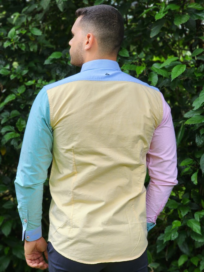 Camisa Hummer para caballero color multicolor H23100493A