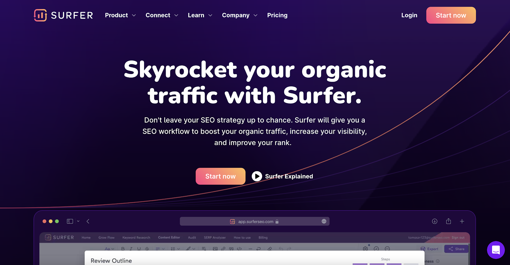 Surfer SEO AI Tool