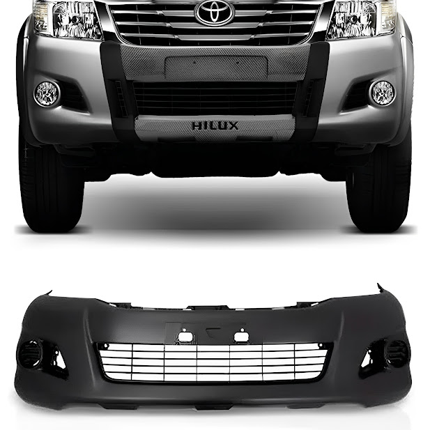 PARACHOQUE DIANTEIRO HILUX 2012/2015 PRETO TEXTURIZADO - 7025I DTS