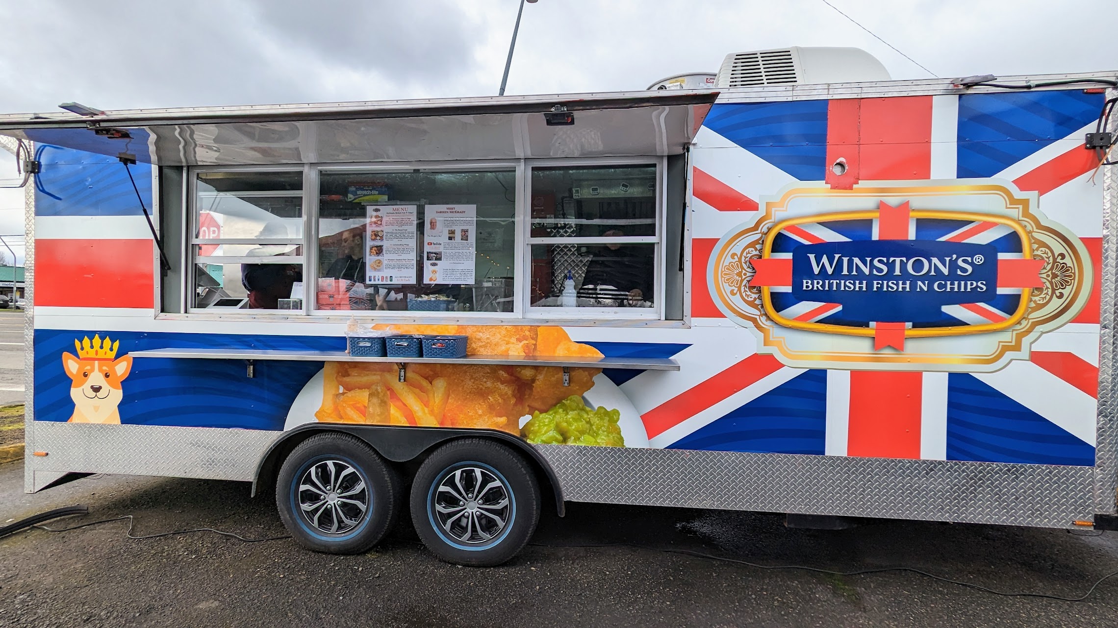 Winston's Fish N Chips food truck