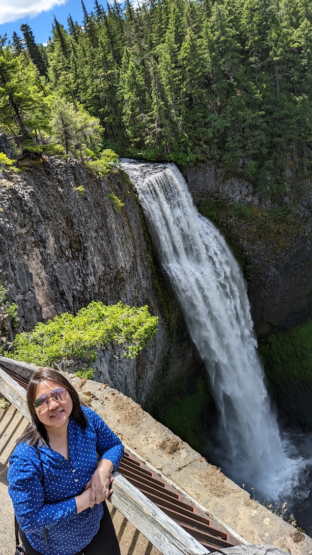 Hwy 58 to Crater Lake - on the way visit Salt Creek Falls, Oregon's second highest single drop waterfall (after Multnomah Falls), cascading 286 feet.